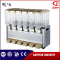 Stirring Beverage Dispenser for Keeping Drink 6 Tanks